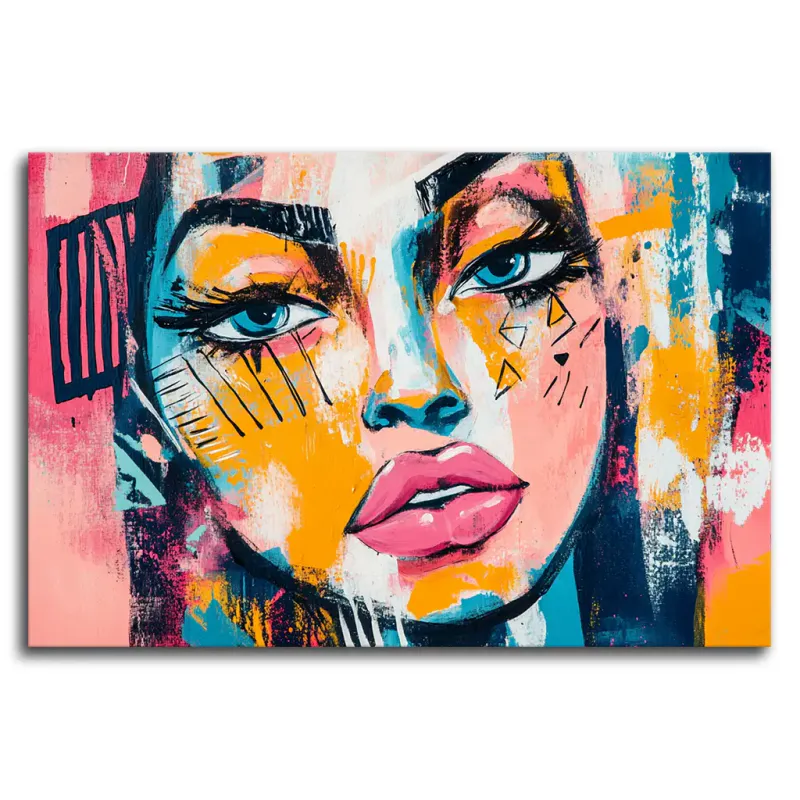 Vivid Emotions in Abstract Wall Art - Abstract Wall Art