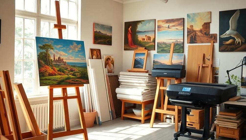 Buy The History of Canvas Art: From Oil Paintings to Digital Prints today and enjoy free shipping! canvas s impact on art
