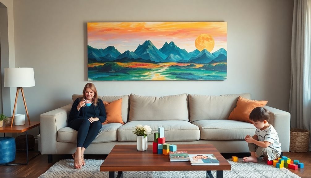 Buy Transform Your Living Room With Canvas Art today and enjoy free shipping! contemporary nature abstract minimalist