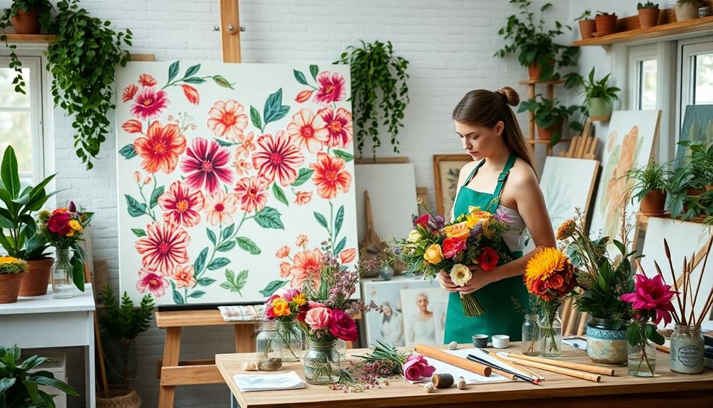 Buy Exploring Floral Canvas Art: Styles and Inspirations today and enjoy free shipping! eco friendly flower cultivation techniques
