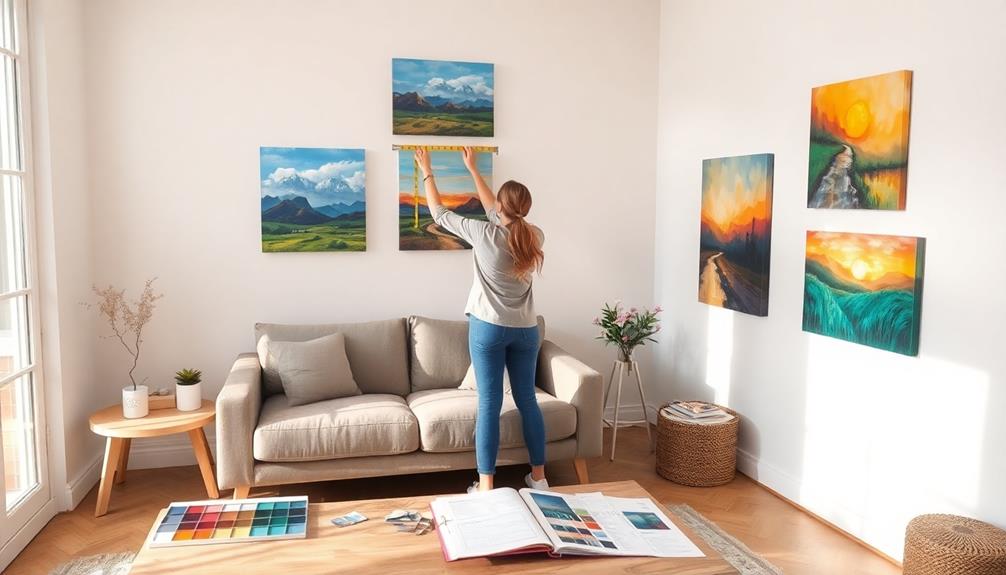 Buy A Guide to Choosing Canvas Art for Small Spaces today and enjoy free shipping! evaluating available wall area