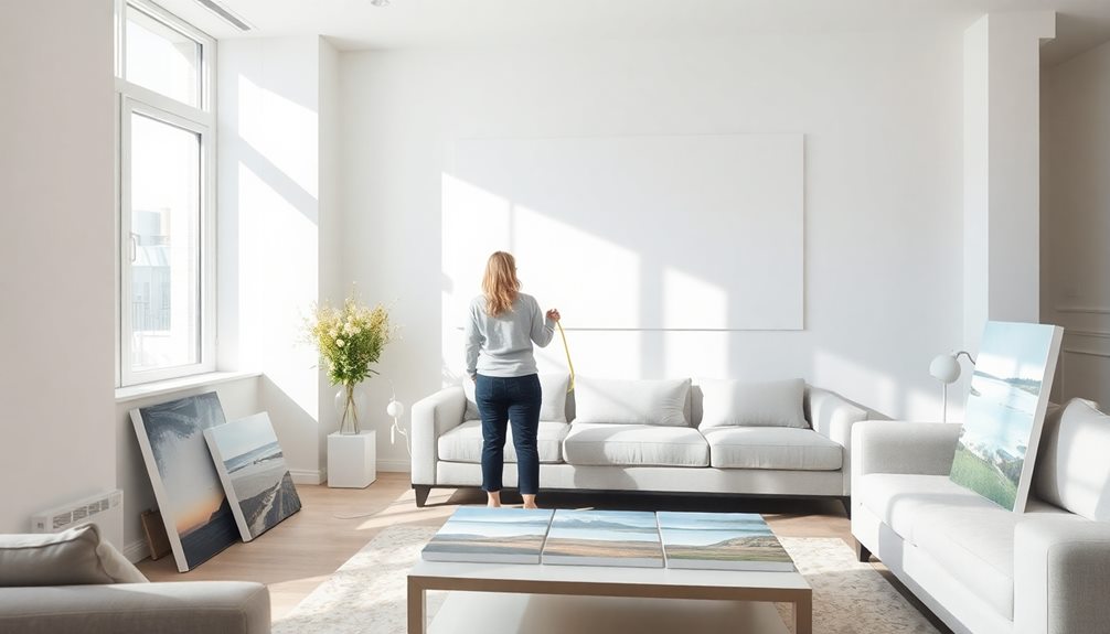 Buy Transform Your Living Room With Canvas Art today and enjoy free shipping! selecting ideal canvas dimensions