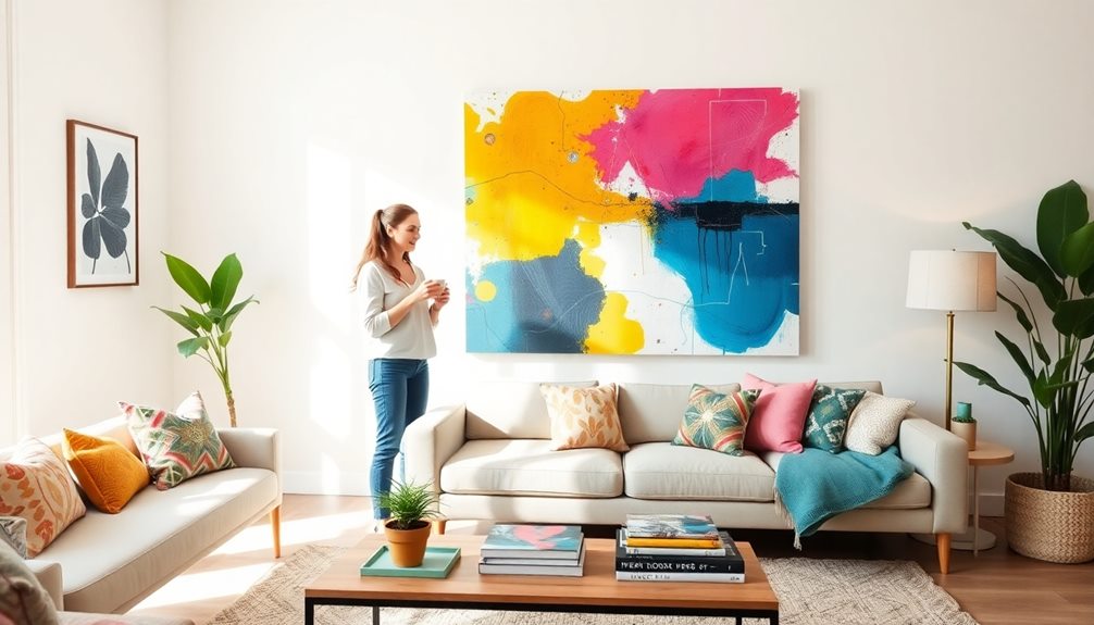 Buy Transform Your Living Room With Canvas Art today and enjoy free shipping! spotlighting notable creative talent